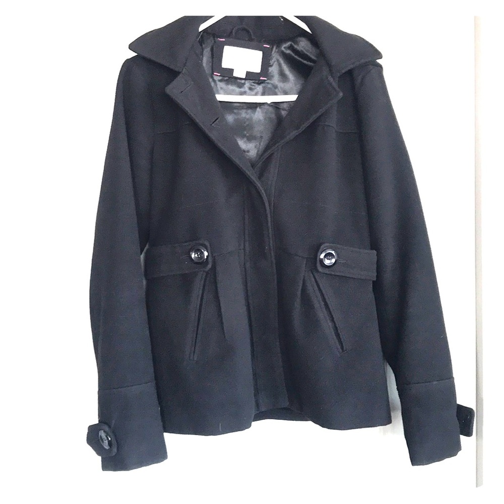 Black Xhilaration coat